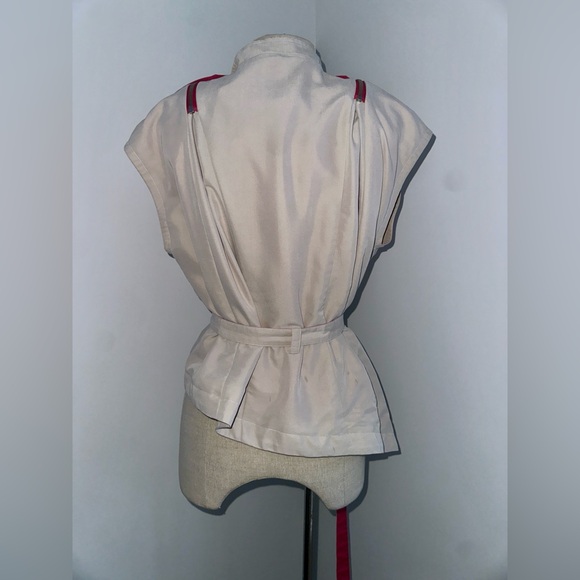 ASOS: Pink and Cream Women's Top - Picture 3 of 3